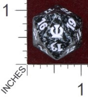 Magic Spindown Die - Theros Black